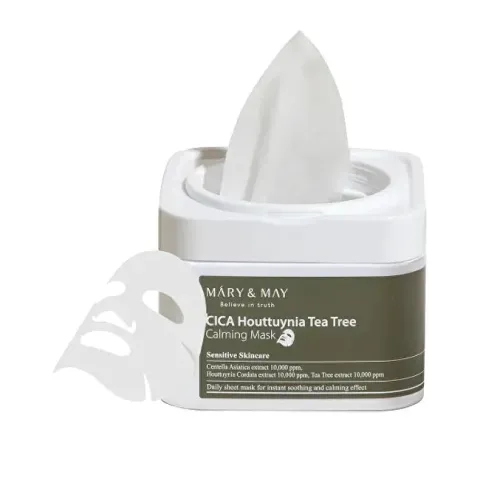 Soothing Face Mask Cica Houttuynia Tea Tree (Calming Mask) 30 pcs