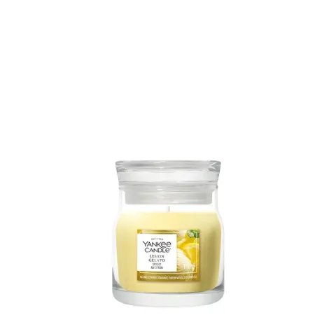 Signature scented candle glass small Lemon Gelato
