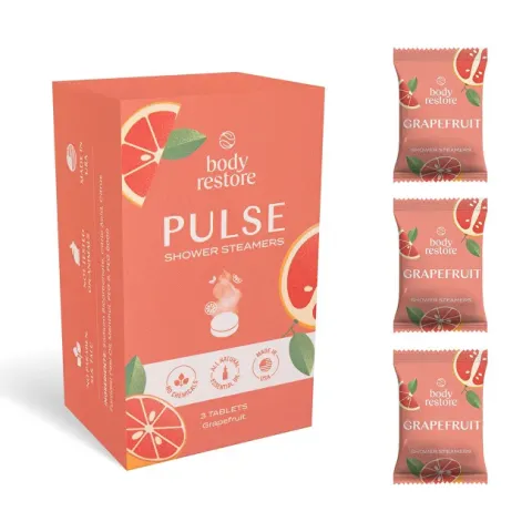 Set of aromatic tablets for the shower Grapefruit Shower Steamers 3 pcs