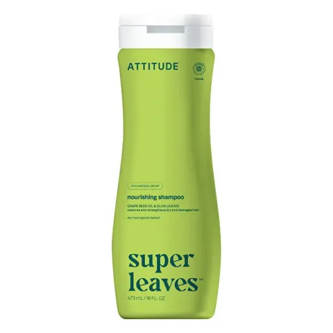 Nourishing shampoo for dry and damaged hair Super Leaves (Shampoo) 473 ml
