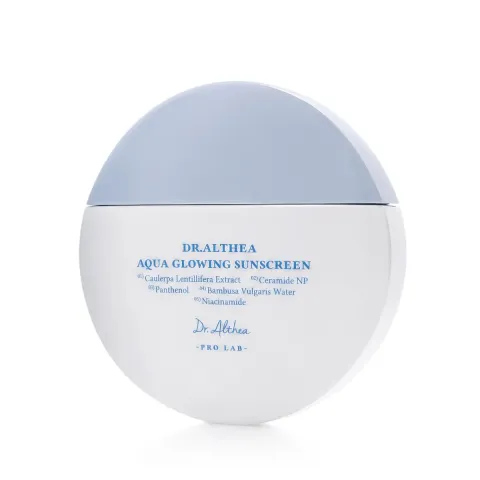 Facial sunscreen SPF 50 Aqua Glowing Sunscreen