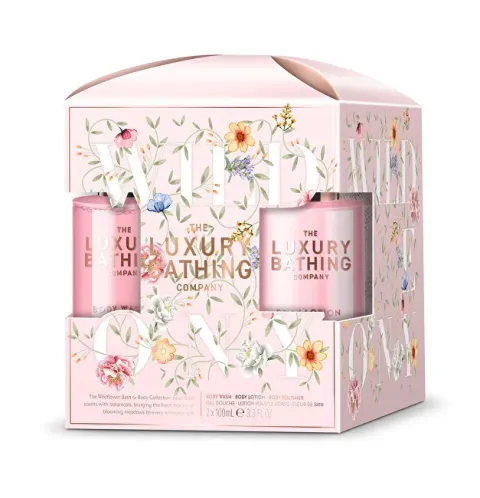 Peony, Peach &amp; Raspberry Body Care Gift Set 3 pcs