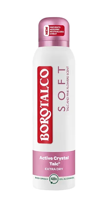 Soft Talc and Pink Flowers Scent Deo Spray 48H