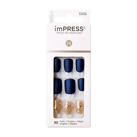 Kiss Self-adhesive nails imPRESS Wannabe Star 30 pcs