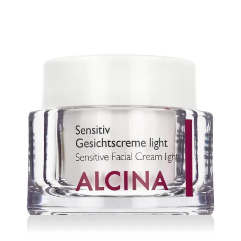 Sensitive facial cream light
