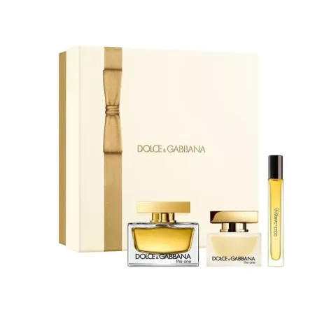 Set Dolce &amp; Gabbana The One Edp 75ml + Edp 10ml + Hair Mist 30ml
