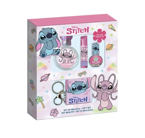 Gift set with silicone bag Stitch &amp; Angel