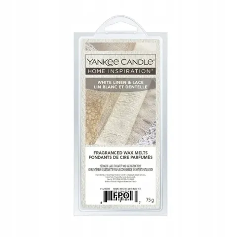 White Linen & Lace Scented Wax