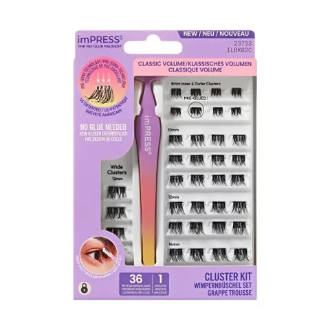 ImPRESS Press on False Eyelashes Kit 02C