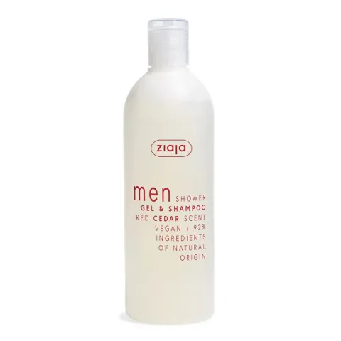 Red Cedar Men Shower Gel and Shampoo (Gel &amp; Shampoo) 400 ml