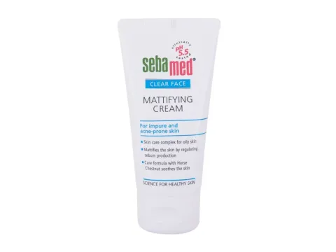 Clear face mattifying