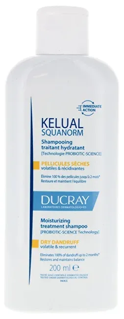 Kelual Squanorm Moisturizing Treatment Shampoo (Dry Dandruff Shampoo) - 200 ml