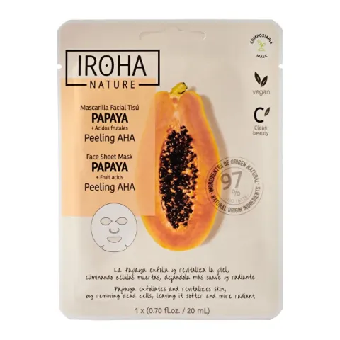 Papaya Peeling AHA Face Sheet Mask