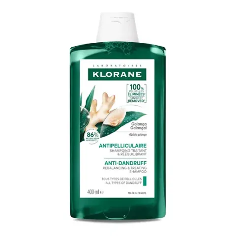 Klorane Shampooing au Galanga (Traitant et équilibrant) - 400 ml