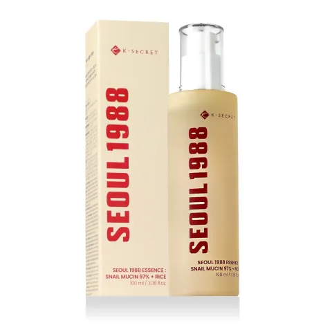 Seoul 1988 Snail Mucin 97% + Rice Essence
