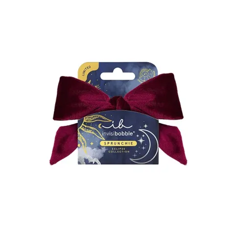 Sprunchie Original Eclipse Velvet Grace Bow Hair Scrunchie
