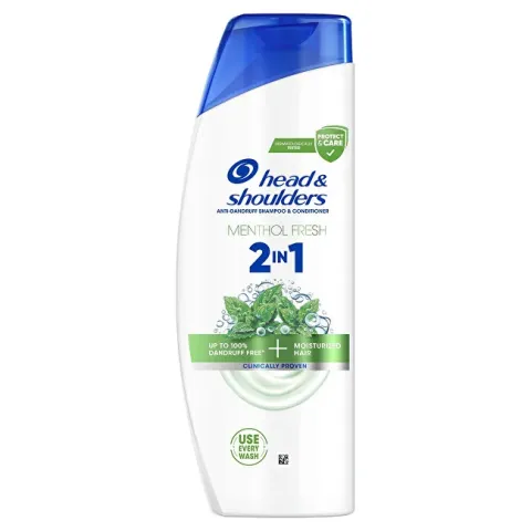 2in1 Menthol Fresh Shampoo and Conditioner (Anti-Dandruff Shampoo &amp; Conditioner) - 625 ml