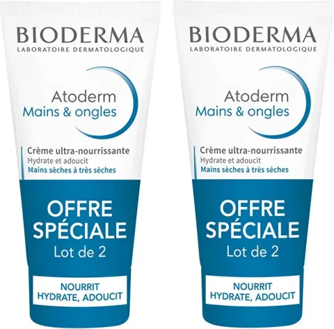 Bioderma Atoderm Hands Repair Cream Duo