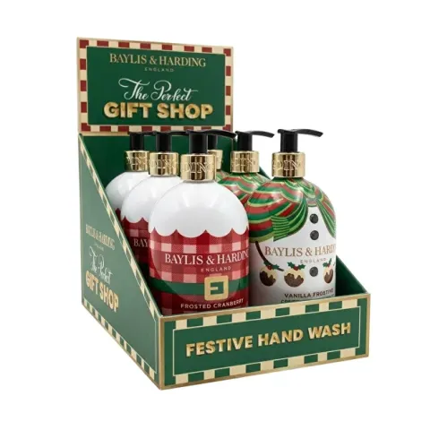 Festive Friends Santa/Snowman Liquid Soap