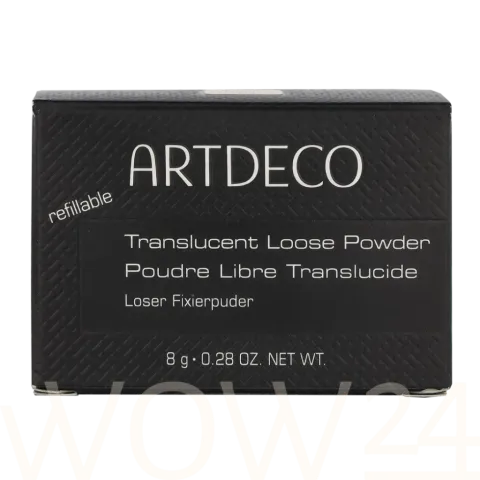 Translucent loose powder