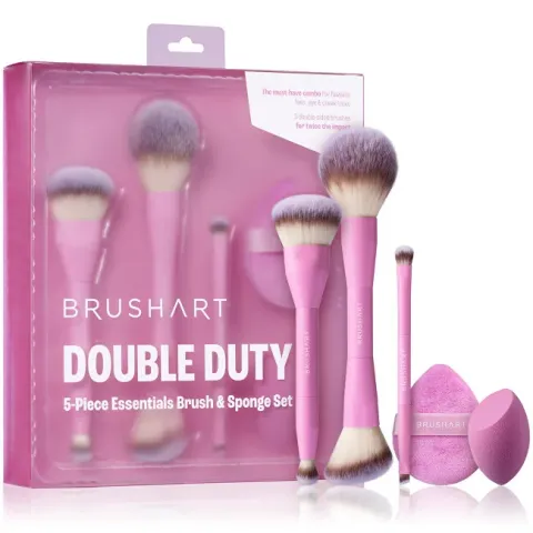 Double Duty Essentials Brush &amp; Sponge Set Gift Set