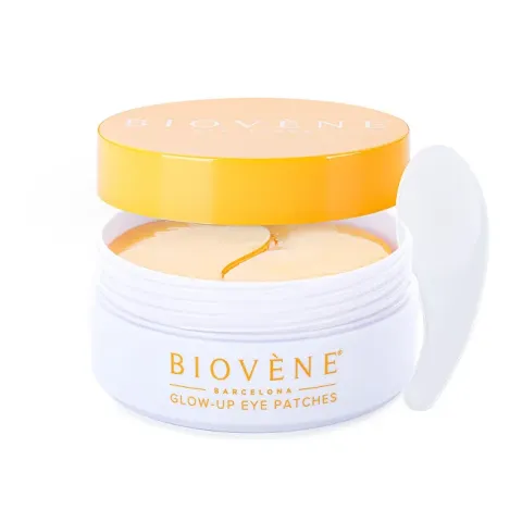Biovene Glow-Up Caffeine Lemon Under Eye Patches