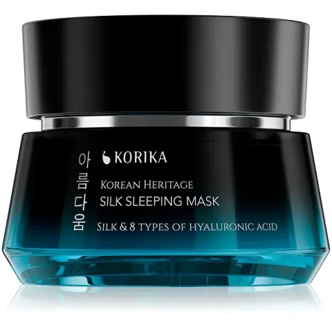 Moisturizing night mask with silk protein Korean Heritage (Silk Sleeping Mask) 50 ml