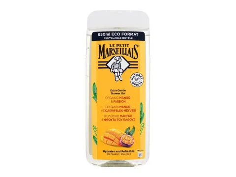 Extra Gentle Shower Gel Organic Mango &amp; Passion