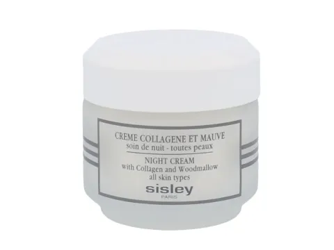 Night cream with collagen and woodmallow