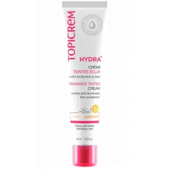 Moisturizing toning skin cream SPF 50 (Radiance Tinted Cream) 40 ml - Claire - Light