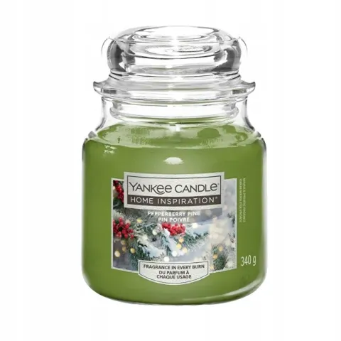 Home Inspiration Pepperberry Pine Scented Candle