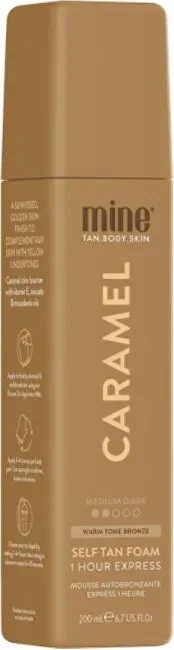 Self-tanning foam with golden effect Caramel (Self Tan Foam) 200 ml