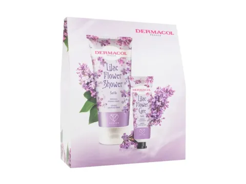 Lilac flower shower