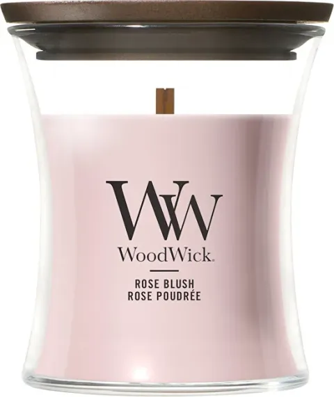 Scented candle vase small Rose Blush