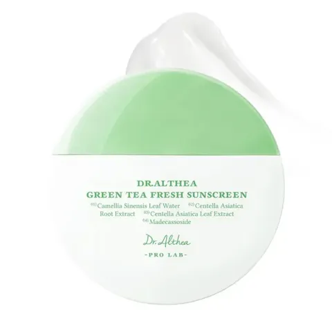Facial sunscreen SPF 50 Green Tea Fresh Sunscreen