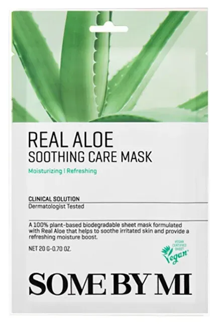 Soothing Care Mask with Aloe Vera Real Aloe (Soothing Care Mask) 20 g