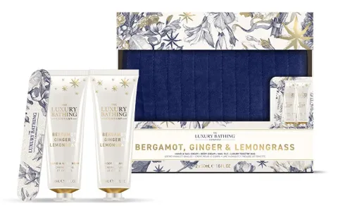 Bergamot, Ginger &amp; Lemongrass Body Care Gift Set 4 pcs