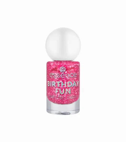Essence, Birthday Fun, Glitter, Nail Polish, 5 ml *Miniature