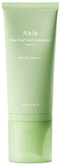 Protective cream SPF50+ Heartleaf Mild Sunscreen 50 ml