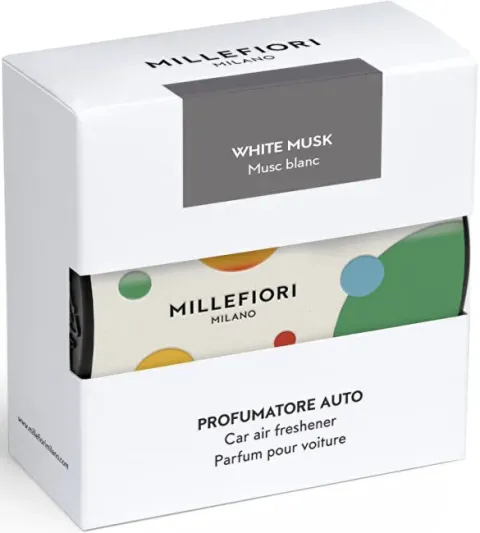 Car fragrance Textile Floral White Musk - colored