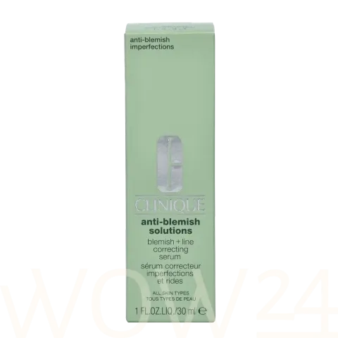 Anti-blemish solutions blemish + line correcting