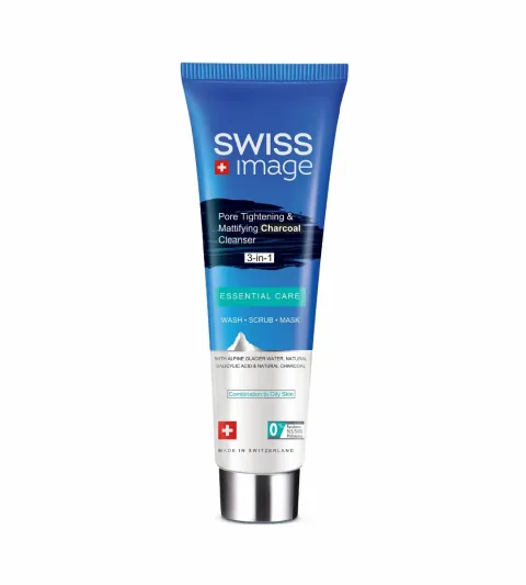 Essential Care Pore Tightening &amp; Mattifying Charcoal Cleanser