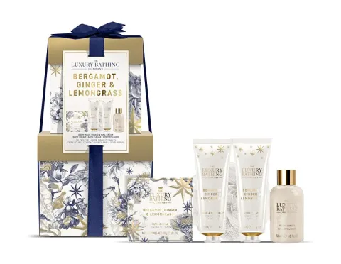 Bergamot, Ginger &amp; Lemongrass Mini Body Care Gift Set 5 pcs