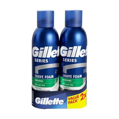 Gift set of soothing shaving foams 2 x