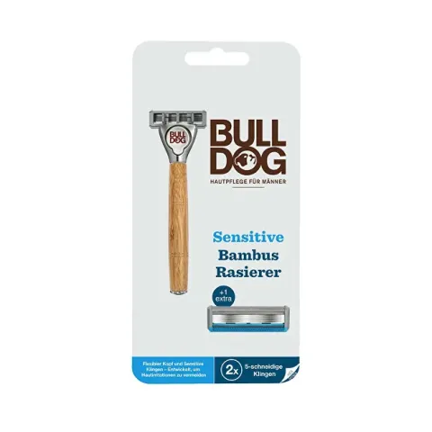 Bamboo Sensitiv e shaver + 2 spare heads