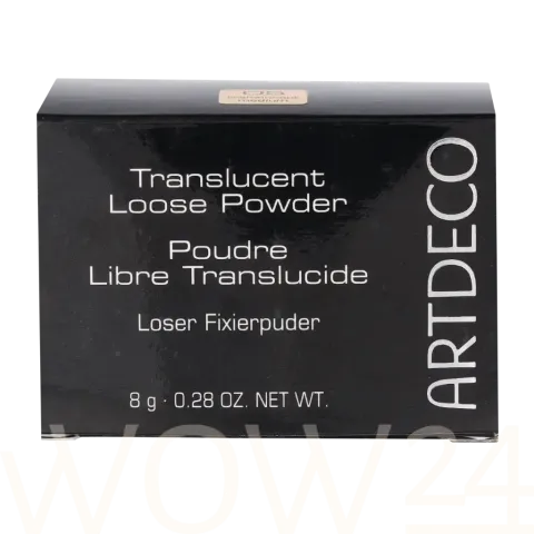 Translucent loose powder