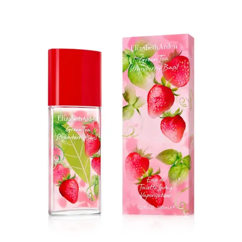 Green Tea Strawberry Basil