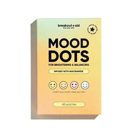 Mood Dots topical acne treatment patches with niacinamide 48 pcs