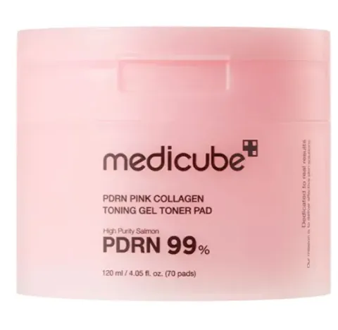 Medicube PDRN Pink Collagen Toning Gel Toner Pad