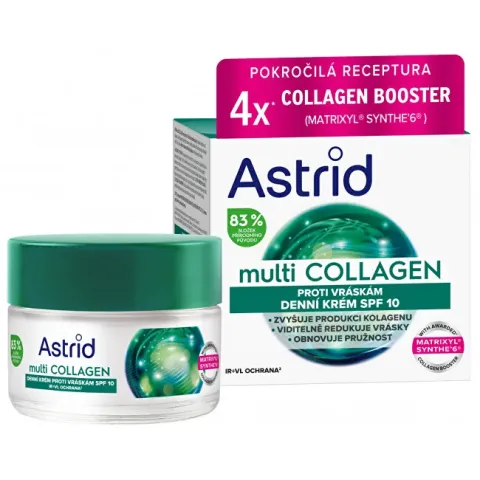 Anti-wrinkle and elasticity restoring day cream SPF 10 Multi Collagen (Cream) 50 ml
